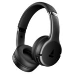 boAt 2025 Launch Rockerz 411, 40Ms Low Latency, 40Hrs Battery, 40Mm Drivers, ENx Tech, Stream Ad Free Music via App Support, Bluetooth Headphones, Wireless Over Ear Headphone with Mic (Active Black) - Image 2
