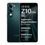 iQOO Z10 Lite 5G (Cyber Green, 6GB RAM, 128GB Storage) | 6000 mAh Battery | Dimensity 6300 5G Processor with 433K+* AnTuTu Score | IP64 Rated & Military Grade Shock-Resistance - Image 2