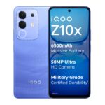iQOO Z10x 5G (Ultramarine, 6GB RAM, 128GB Storage) | 6500 mAh Large Capacity Battery | Dimensity 7300 Processor | Military-Grade Durability - Image 2