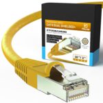 iVoltaa Ethernet Cable CAT8 Cable Dual Shielded+ (SSTP) Professional Series - 40Gigabit/Sec LAN Network/High Speed Internet Cable, 2000MHZ - 10 feet (3 m) - Image 2