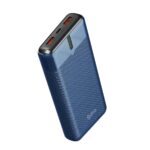 pTron Dynamo Surge 20000mAh 22.5W Fast Charging Power Bank, Supports VOOC/Wrap/Dash USB Charging, 20W PD Fast Charging, 3 Outputs, 1 Input & Multiple Layers of Protection,USB Type-C Input (Blue) - Image 2