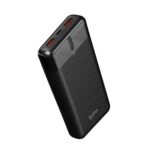 pTron Dynamo Surge 20000mAh 22.5W Fast Charging Power Bank, Supports VOOC/Wrap/Dash USB Charging, USB Type-C Input, 20W PD Fast Charging, 3 Outputs, 1 Input & Multiple Layers of Protection (Black) - Image 2