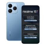 realme 15T 5G Smartphone 8+256GB Silk Blue,6.67inch Screen, 120Hz Display,7000mAh Battery,60W Fast Charge,Front & Rear Dual 50MP Cameras, Dimensity 6400 Max 5G Chipset,IP69 - Image 2