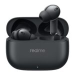 realme Buds T310 True Wireless in-Ear Earbuds with 46dB Hybrid ANC, 360° Spatial Audio, 12.4mm Dynamic Bass Driver, Upto 40Hrs Battery and Fast Charging (Vibrant Black) - Image 2