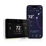vine Smart Thermostat for House, WiFi Thermostats for Home Compatible with Alexa and Google Assistant, 7day x 8period Programmable, Energy Star Certified, C-Wire Required - Image 2