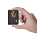 15W Fast Charging 10000mAh Power Bank with Type C PD & USB-A Ports, Digital Display (Power Delivery, Black) - Image 2