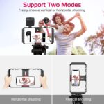 Rig Smartphone Video Stabilizer Mount for Video, Film Maker, Rig Phone, Handle Grip Bracket Holder Mount Compatible with iPhone and Android - Image 3