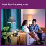 PHILIPS WiZ 10W E27 Wi-Fi & Bluetooth LED Smart Bulb with Music Sync, Compatible with Amazon Alexa & Google Assistant, 16 Million Colours & Motion Sensing Technology | Pack of 1 - Image 3