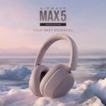 Noise Airwave Max 5 Wireless Over-Ear Headphones with Adaptive Hybrid ANC (up to 50dB), HFA Tech, 80H Playtime, Dual Pairing(Mauve Haze) - Image 3