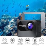 Drumstone 𝟏𝟓 𝐘𝐞𝐚𝐫𝐬 𝐖𝐚𝐫𝐫𝐚𝐧𝐭𝐲 Ultra 4K Hd Action Camera, 170-Degree Wide-Angle Lens WiFi Sports Cam Camera for Wonder Photography. - Image 4