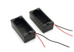 Electronicspices (Pack of 2) 9V Battery Holder with ON Off Switch Black Cover Lead Wires 9V Battery holder - Image 3