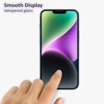 CZARTECH Tempered Glass for iPhone 13/14 / 13 Pro / 16e Screen Guard Protector with Easy Cleaning Kit (Pack of 1) - Image 4