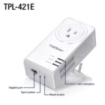 TRENDnet Powerline 1200 AV Wireless Adapter Kit (TPL-430APK) - Image 4