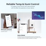 Ledgebit THR316D Smart Temperature & Humidity Switch – 16A Dry Contact, LCD, Web/App Control, Historical Data - Image 5