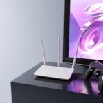 Tenda F3 300Mbps Wireless Router with 3 External Antennas - White - Image 3