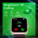 Fastrack New Limitless X2 Smart Watch, 1.91" UltraVU with Rotating Crown, 60 Hz Refresh Rate, Advanced Chipset, SingleSync BT Calling, 100+ Sports Mode & Smartwatch Faces, IP68, (Black) - Image 4