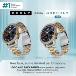 GOBOULT Newly Launched Pyro Smartwatch 1.43''AMOLED Screen, BT Calling 5.3,600Nits Brightness, IP68,150+Watchfaces,120+Sports Modes, AI Voice Assistant, SpO2 Monitoring (Platinum Gold) - Image 3