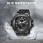 V2A Chronograph Analogue and Digital Sports Watch for Men, Watch for Men, Wrist Watch for Men, Mens Watch, Watch | Gift for Men - Image 6
