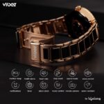 Vibez by Lifelong Cacia Women Smartwatch Bluetooth Calling 1.09" HD Display|24x7 Heart Rate, SpO2 Tracking, Sleep Monitor|IP67|8+ Sports Mode|3 Days Battery Backup(VBSWW81, Black) - Image 5