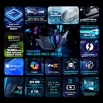 acer Predator Helios Neo16S AI, Intel Ultra 7 255HX Processor,RTX 5060-8 GB GDDR7,16 GB/1 TB, WQXGA OLED, 16.0"/40.64 cm, 240Hz, Win 11 Home,Abyssal Black,2.3 kg,PHN16S-71,RGB KB,Gaming Laptop - Image 3