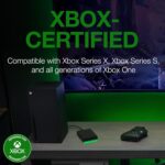 Seagate Game Drive for Xbox 5TB External Hard Drive Portable HDD - USB 3.2 Gen 1, Black with Built-in Green LED bar, Xbox Certified, 3 Year Rescue Services (STKX5000403) - Image 4