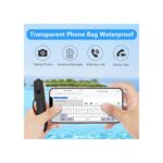 Waterproof Phone Pouch, Dry Bag with Lanyard,Universal Waterproof Phone Case for iPhone 14 13 12 11 Pro Max XR X XS SE 8 Plus Samsung S23 S22 Ultra S21 S10 S9 up to 7" (Black-Pack of 2) - Image 3