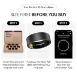 ULTRAHUMAN Ring AIR-Smart Ring Activity Tracker, Size First Sizing Kit,Sleep Tracker,Smart Ring for Men/Women,Fitness Tracker (Matte Grey, 6) - Image 3