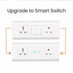 CONBRE SW2 Wi-Fi Smart Modular 2 Gang Touch Switch for Home automation | Suitable for upto 1.5 ton AC, gyser & 16A switch socket etc | Compatible with Alexa, google Assistance & Siri (White) - Image 3