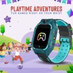 Punnk Funnk® Q18 Present Smart Kids LBS Location Tracking Watch with Voice Calling, SOS, Remote Monitoring, Camera, Geo-Fencing Function (Ocean Green) - Image 4