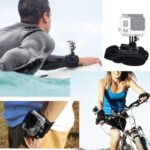 SHOPEE 360 Degree Rotation Hand Strap Mount Hand Glove Wrist Strap Mount for Hero 13/12/11/10/9/8/7/6/5/4 Black, Osmo Action 5 Pro/4/3 and Other Action Camera - Image 3