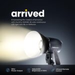 DIGITEK Lite (DCL-150WBC Combo) 150W Bi Color Continuous LED Light with 18CM Reflector & Infrared Remote, AC Power - 3000K-6500K Color Temperature Control, 95 CRI, 13500 Lumen, Ideal for Shooting - Image 3