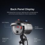 DIGITEK Lite (DCL-150WBC Combo) 150W Bi Color Continuous LED Light with 18CM Reflector & Infrared Remote, AC Power - 3000K-6500K Color Temperature Control, 95 CRI, 13500 Lumen, Ideal for Shooting - Image 5