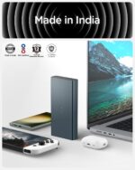 Spigen Power Bank 20000mAh Fast Charging, PD3.0 30W Fast Charging, 3Ports(1USB-A,2USB-C), Durable Alloy Material - Navy Blue - Image 5