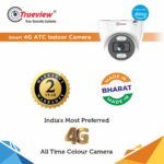 Trueview Smart Security Camera 4G 3mp CCTV Dome Camera for Home | Shop | Office | Farm | Construction Site | Sim Based Camera (4G Sim Based 3MP 1296p HD with 4 IR LED) - Image 3