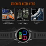 Noise Newly Launched Endeavour Rugged Design 1.46" AMOLED Display Smart Watch, BT Calling, SoS Feature, Rapid Health & 100+ Sports Modes- (Teal Blue) - Image 3