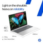 HP 15, 13th Gen Intel Core i5-1334U (16GB DDR4, 1TB SSD) FHD, Anti-Glare, Micro-Edge, 15.6''/39.6cm, Win11, M365(1yr) Office24, Silver, 1.59kg, FD0552TU, Iris Xe, FHD Camera w/Shutter, Backlit Laptop - Image 6