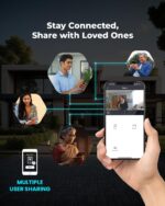 PandaX Smart Doorbell: Wi-Fi Video Doorbell with AI Motion Detection | Family Sharing | 1080p HD | Night Vision | 2-Way Audio | True Wireless | 2 Year Warranty. - Image 3