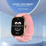 PunnkFunnk H9 Smart Watch 2.01" TFT Display, Bluetooth 5.0 with 100+ Sports Mode, Heart Rate & Blood Oxygen Monitor, Call & Message Reminders Compatible with Android & iOS, IP67 Waterproof(Pink) - Image 3