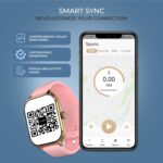 PunnkFunnk H9 Smart Watch 2.01" TFT Display, Bluetooth 5.0 with 100+ Sports Mode, Heart Rate & Blood Oxygen Monitor, Call & Message Reminders Compatible with Android & iOS, IP67 Waterproof(Pink) - Image 5