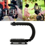Universal Stabilizer C-Shape Bracket Video Handheld Grip for DSLR DV Camera (Black) (C STABLIZER) - Image 3