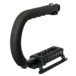 Universal Stabilizer C-Shape Bracket Video Handheld Grip for DSLR DV Camera (Black) (C STABLIZER) - Image 4