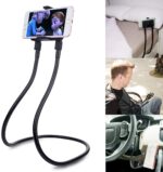SKYCELL Lazy Neck Phone Tabletops Holder, Neck Hanging Mobile Cell Phone Stand, Multiple Function Bracket, Flexible Rotating Mounts Universal for Smartphones - Image 3