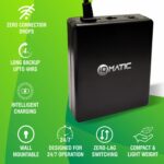 IQMATIC Mini UPS | Up to 4 Hours Backup with 12 Months Warranty | Compact UPS for 12V (0.5A-3A) WiFi Router & Broadband Modem | Zero Lag Power Backup for Power Cuts - Image 3