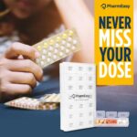 PharmEasy 7 Day Weekly Pill Box, Durable Medicine Organizer Box with Extra Large Compartments and BPA Free Material for Moisture Free Storage, Portable and Travel Friendly - Clear Box - Image 3