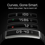 Pebble Newly Launched Arq Smart Bracelet – Digital Display | Heart Rate & SpO2 Monitoring | Sleep Tracker | Sports Modes | Magnetic Strap | Premium Build - Jet Black - Image 4