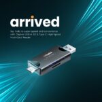 Digitek (DCR-007) USB-A 3.0 & Type C High-Speed Multi-Card Reader Supports All Standard SD/SDHC/SDXC and Micro SD/SDHC/SDXC Cards - Image 3