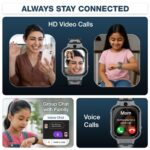 sekyo 'Carepal Pro' 4G Smartwatch for Kids | Video Call, Live GPS Tracker, Sim | App Control, Habit Coach, Math Games, Pedometer, Safe Zone Alert, SOS, Family Chat | Kids Smart Watch for Boys/Girls - Image 4