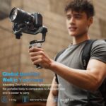 ZHIYUN CINEPEER Weebill 3E[Lite], 3-Axis Lightweight Gimbal Stabilizer for DSLR & Mirrorless Camera Canon/Sony/Panasonic/Nikon, 3KG Payload, Bluetooth Shutter Control - Image 3