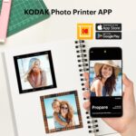 KODAK Mini Shot 3 Retro 4PASS 2-in-1 Instant Camera and Photo Printer (3x3 inches) + 68 Sheets Gift Bundle, White - Image 6