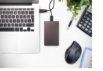 High-Speed 500GB Ultra Slim Portable Hard Disk with Carrying Case 2-in-1 Type C & USB 3.0, Compatible with PC, Mac, Laptop, PS4, Xbox, iPad, Tablet, Mobile (Black) - 1 Year Warranty - Image 3